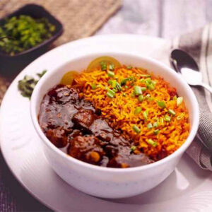 Schezwan Fried rice & Manchurian